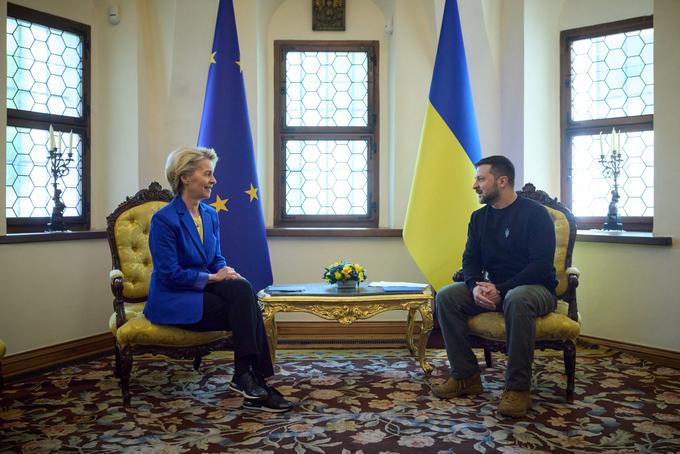 Ursula von der Leyen, Volodimir Zelenski | Foto: Reuters