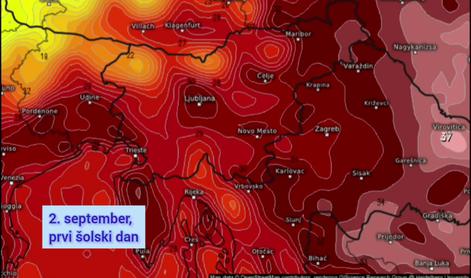 Je pred nami rekordno vroč začetek septembra? #animacija