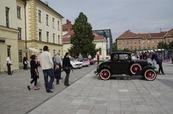 Ob šestdesetletnici mercedesa SL tudi prvi Concours d'Elegance v Ljubljani