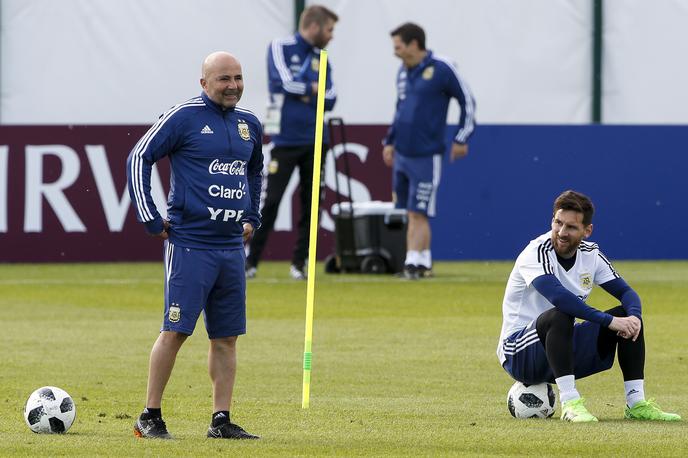 Jorge Sampaoli Lionel Messi | Foto Getty Images