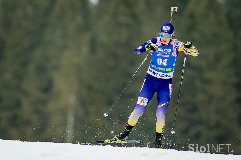 Biatlon svetovni pokal Pokljuka posamični tekmi (m in ž)