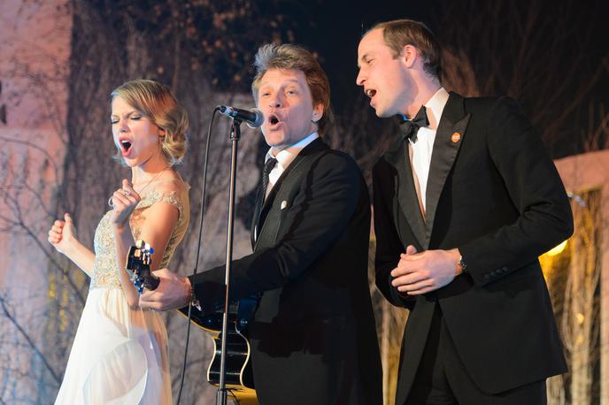 taylor swift, jon bon jovi, princ william | Foto Getty Images