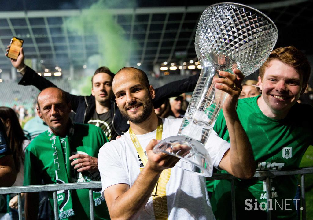 Olimpija Pokal Slavje Nogomet Finale Stožice