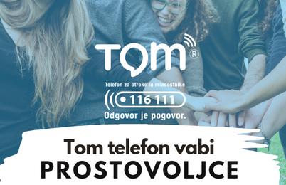 TOM Ljubljana išče nove prostovoljce in prostovoljke