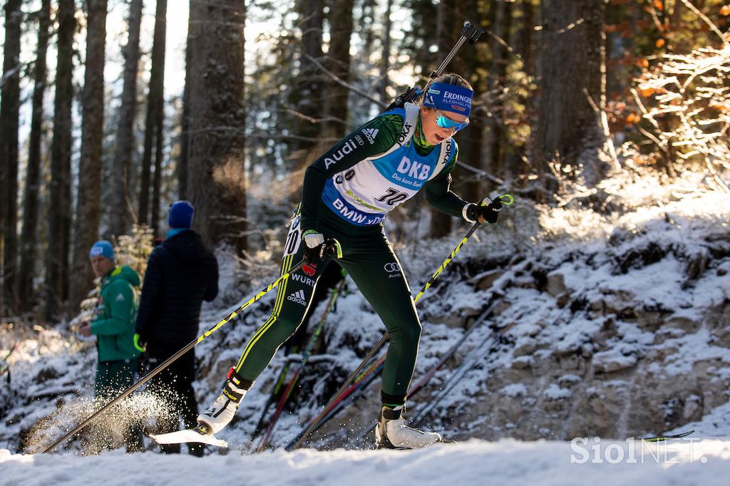 Biatlon šprint ženske