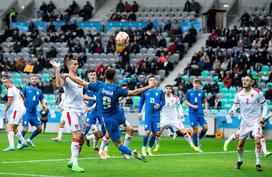 Prijateljska nogometna tekma: Slovenija - Črna gora, slovenska nogometna reprezentanca