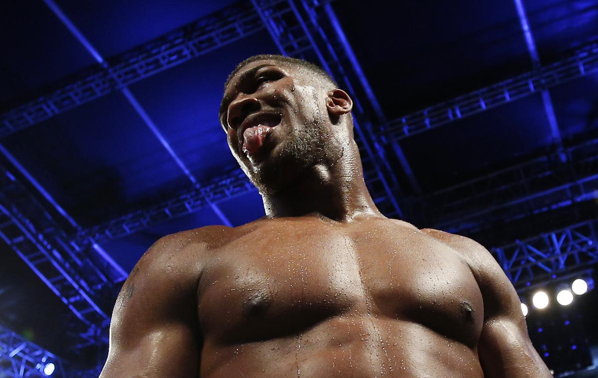 Anthony Joshua Vladimir Kličko 2017 | Anthony Joshua bo naslove svetovnega prvaka po različicah WBA, WBO, IBF in IBO branil 1. junija, njegov izzivalec pa je Američan Jarrell Miller.  | Foto Reuters