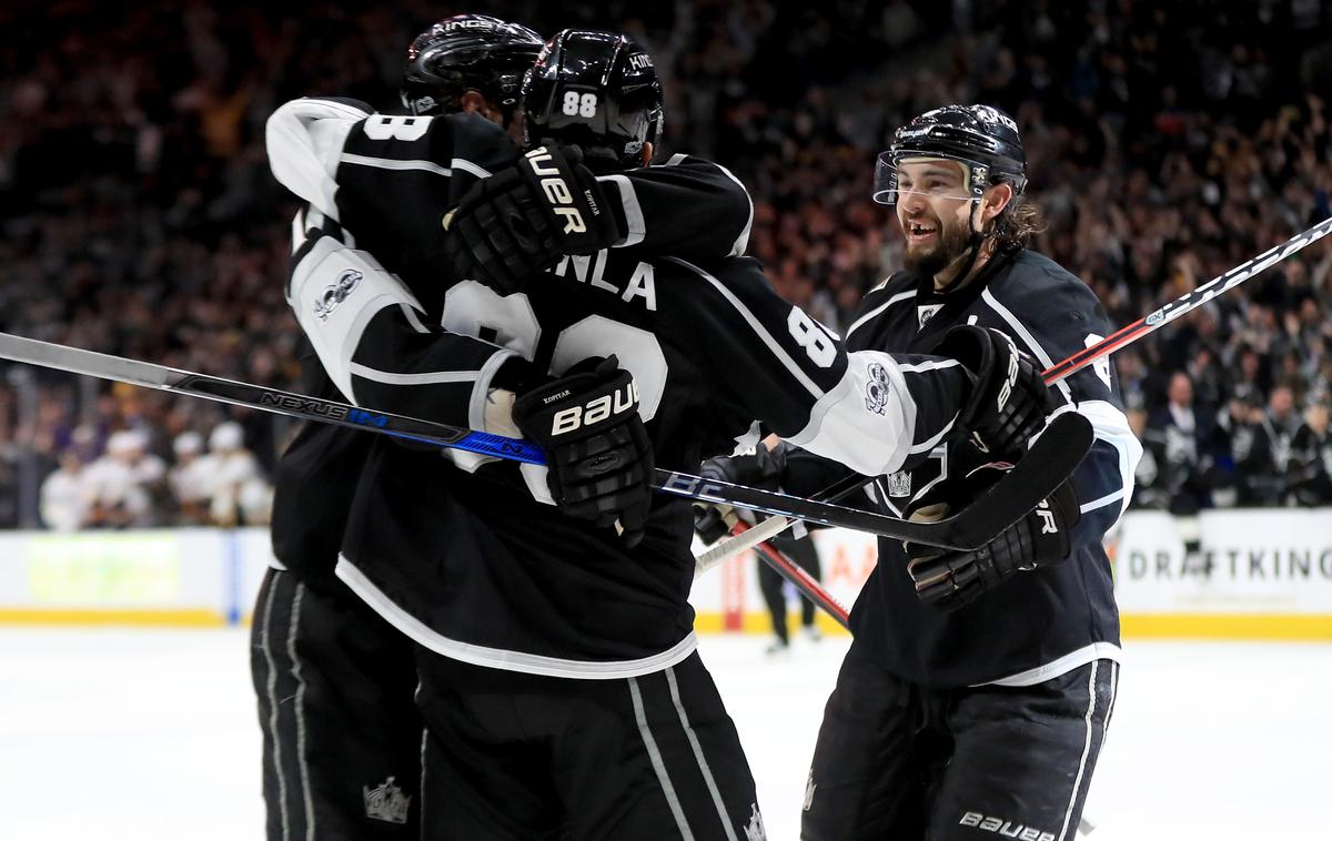 Anže Kopitar Jarome Iginla Drew Doughty | Foto Guliver/Getty Images