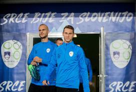 Slovenska nogometna reprezentanca trening Stožice