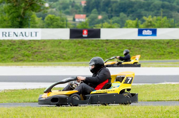 Za olimpijske igre bi bilo najbolj primerno tekmovanje v kartingu, je prepričan naš sogovorinik. | Foto: Vid Ponikvar