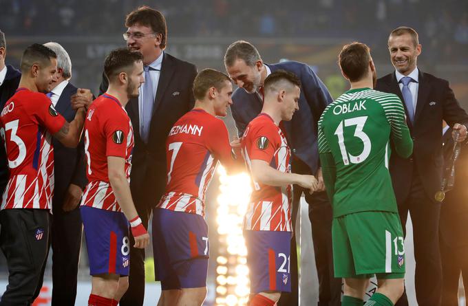 Jan Oblak ima že izkušnje z osvajanjem evropskih lovorik, lige prvakov pa še ni osvojil. | Foto: Reuters