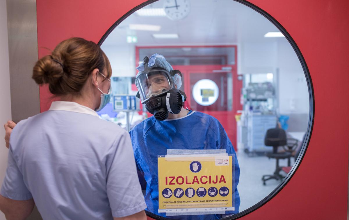 Infekcijska klinika Ljubljana, covid-19, koronavirus | Foto Matej Povše/ UKC Ljubljana