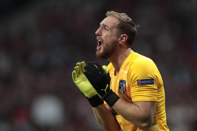 Jan Oblak | Jan Oblak bo z Atleticom znova gostoval v Liverpoolu, kjer je pred poldrugim letom blestel in izločil sloviti angleški klub. | Foto Guliverimage