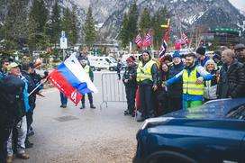 Planica 2023, navijači, petek