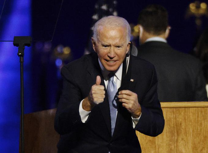 Joe Biden bo 20. januarja prihodnje leto nasledil Donalda Trumpa. | Foto: Reuters