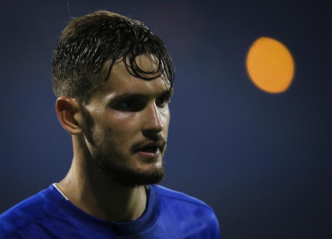 Petar Stojanović (Dinamo Zagreb) je na prvi tekmi le remiziral z albanskim predstavnikom. | Foto: Guliverimage/Getty Images