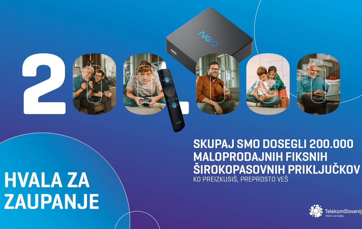 Telekom Slovenije, širokopasovni priključki | "Ko preizkusiš, preprosto veš," poudarjajo na Telekom Slovenije.  | Foto Telekom Slovenije