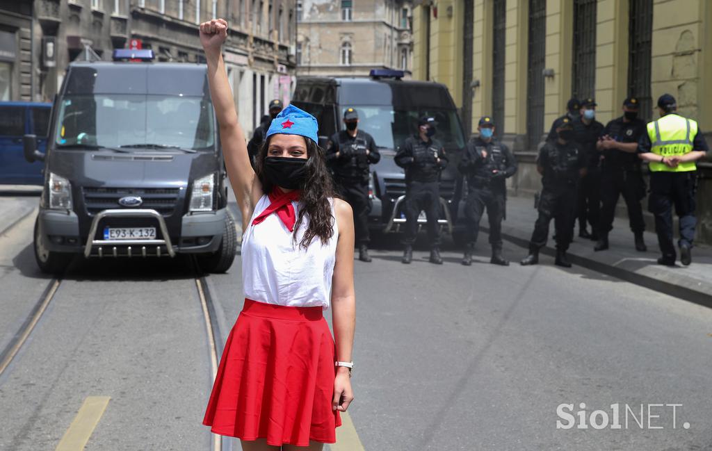 Sarajevo protest