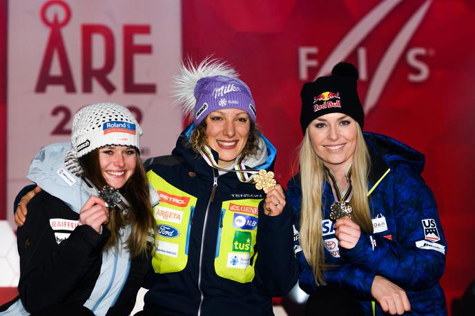 Ilka Štuhec medalja Aare 2019 | Ilka Štuhec je februarja ubranila naslov svetovne prvakinje. | Foto Reuters