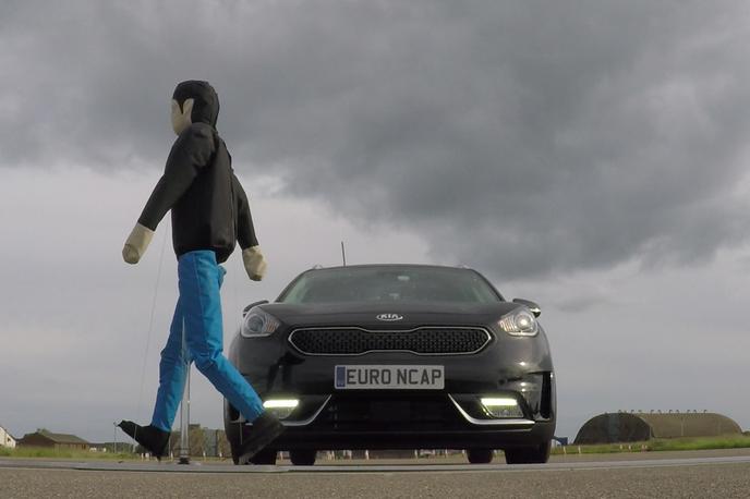 Kia niro - varnostni test Euro NCAP | Foto EuroNCAP