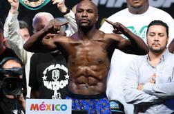 Mayweather za malenkost težji od Argentinca (video)