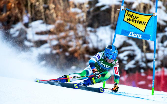 Meta Hrovat je na prvem nastopu v Lienzu s številko 10 zaostala le za petimi tekmicami, v finalu pa zdrsnila na rob najboljše deseterice. | Foto: Guliverimage/Vladimir Fedorenko