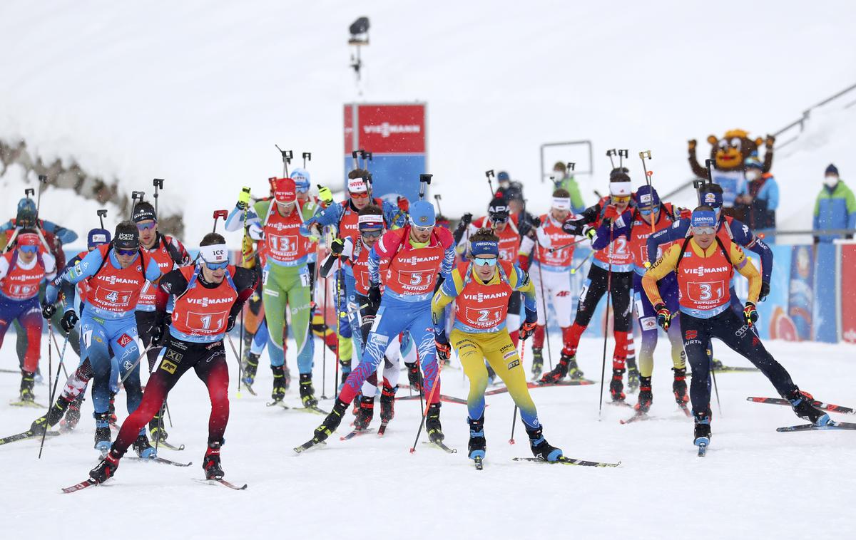 Anterselva, moška štafeta, štart | Foto Guliverimage