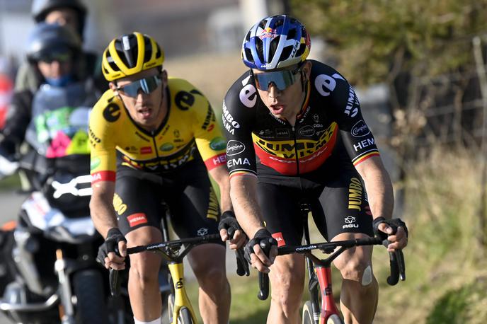 Wout Van Aert & Christoph Laporte | Wout Van Aert je zmagovalec letošnje dirke E3 Saxo Bank Classic. | Foto Guliverimage