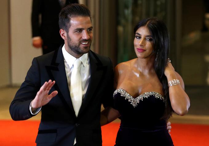 Med gosti je bil tudi Cesc Fabregas. | Foto: Reuters