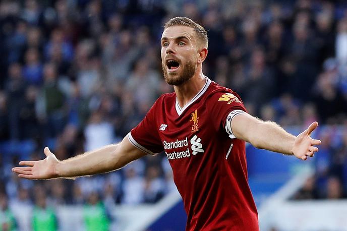 Jordan Henderson | Naslov je pripadel kapetanu vodilnega Liverpoola Jordanu Hendersonu. | Foto Reuters