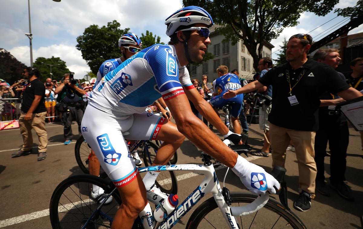 Thibaut Pinot | Thibaut Pinot je bil najboljši v tokratni etapi. | Foto Getty Images