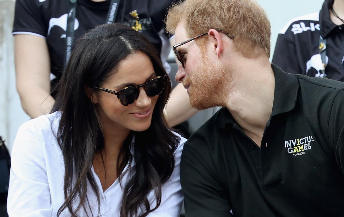 Meghan Harry 2017 | Meghan in Harry leta 2017 v Torontu, ko sta se prvič pojavila skupaj v javnosti. | Foto Getty Images