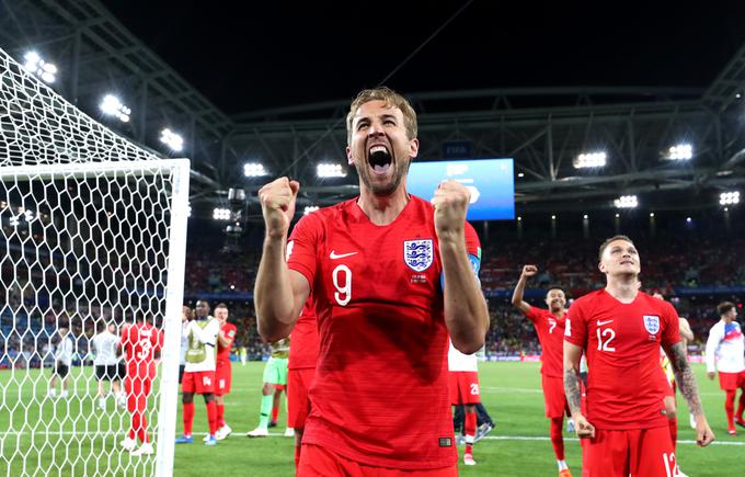 Harry Kane je bil s šestimi goli najboljši strelec svetovnega prvenstva. | Foto: Getty Images