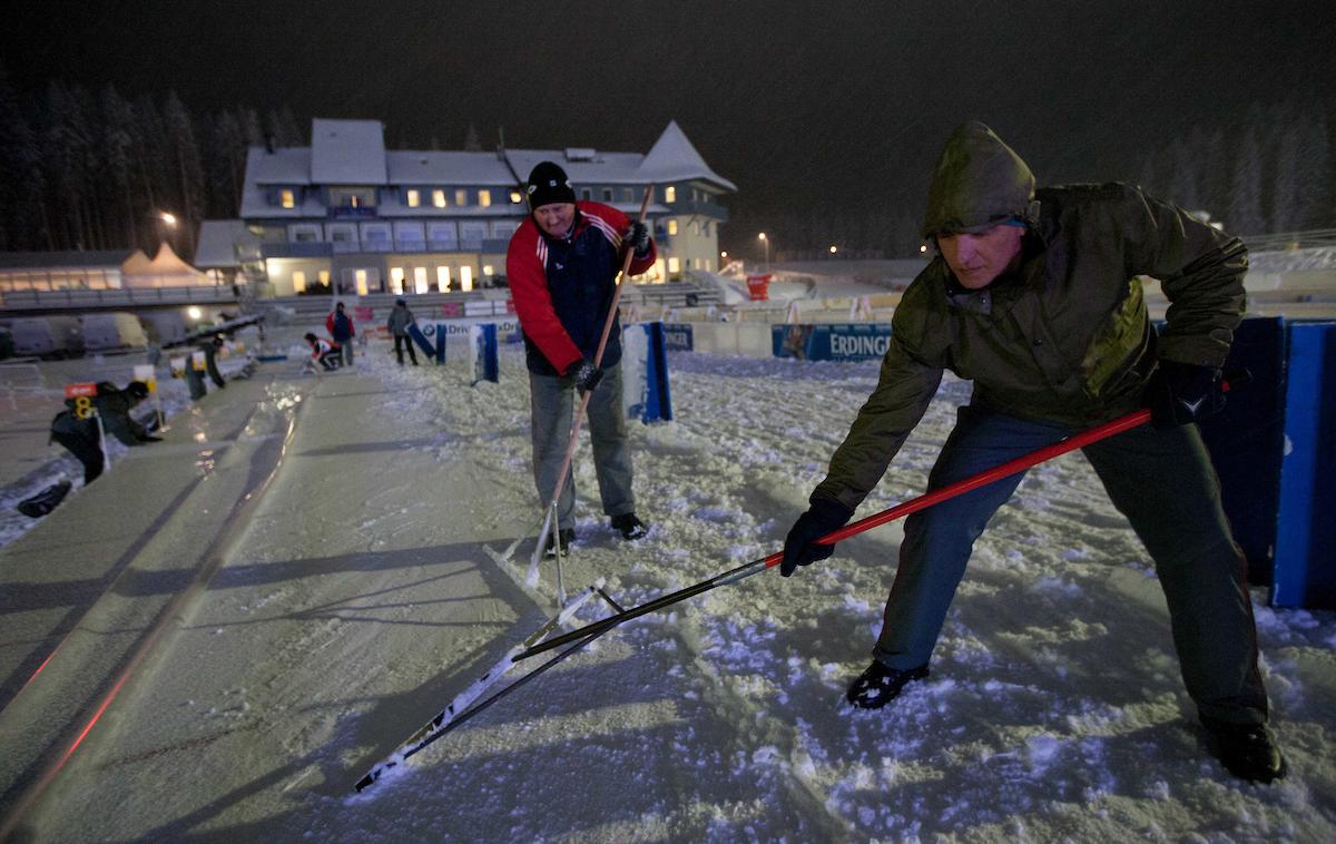 Pokljuka pokljuški delavci | Pokljuški delavci so se spet izkazali. | Foto Vid Ponikvar