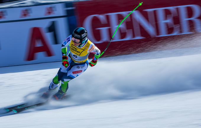 Ilki Štuhec spodnji del ni uspel najbolje. | Foto: Guliverimage