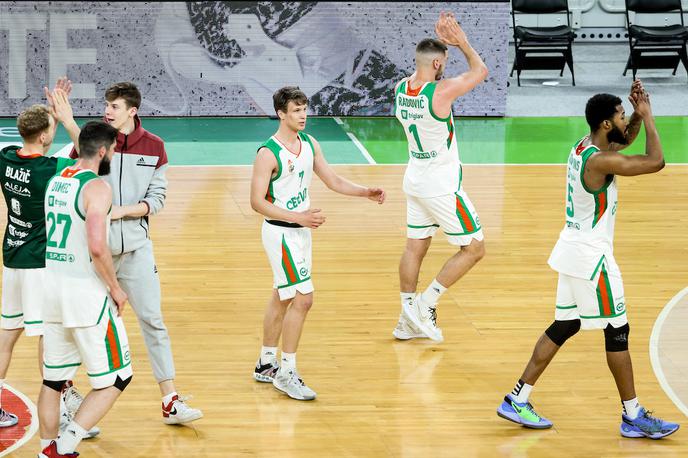 Cedevita Olimpija - Krka (prva tekma finala DP 2021) | Foto Vid Ponikvar