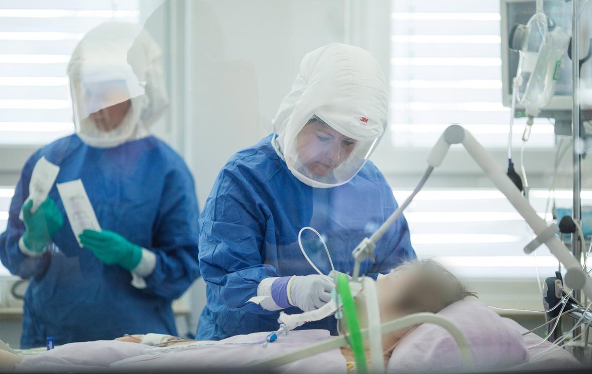 Infekcijska klinika Ljubljana, covid-19, koronavirus | Foto Matej Povše/ UKC Ljubljana