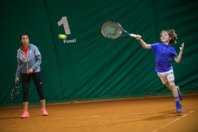 Danes 38-letna Hrvatica je med mladimi slovenskimi igralci opazila kar nekaj talentov. Na sliki Luka Talan Lopatič. | Foto: 