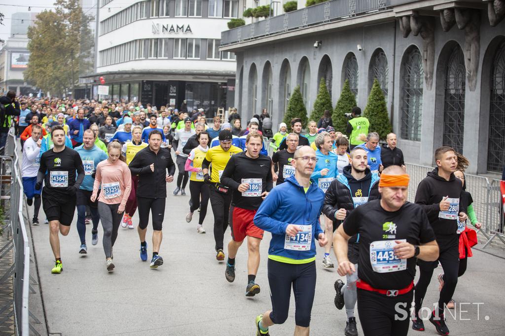 Maraton Ljubljana 2021. Poiščite se!