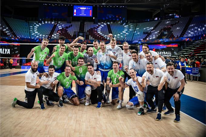 Slovence naslednja tekma čaka v soboto ob 13. uri proti Kanadi. | Foto: VolleyballWorld