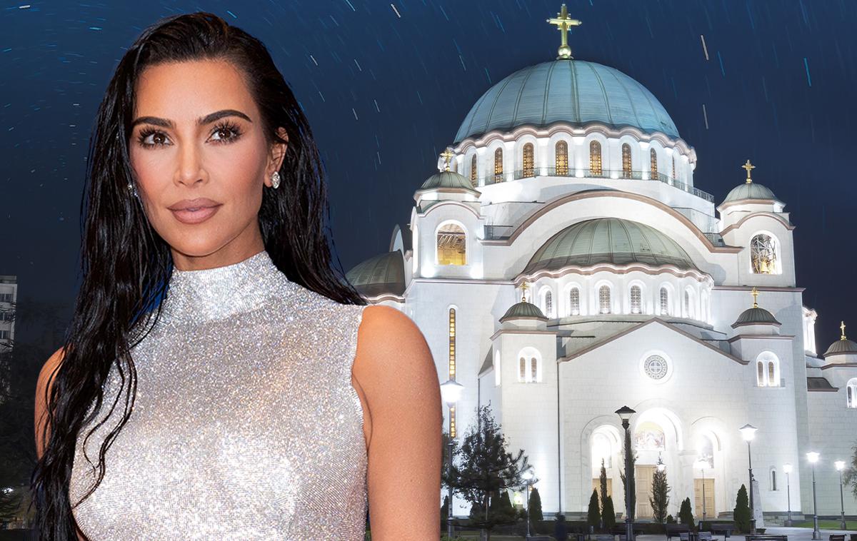 Kim Kardashian, Hram svetega Save | Foto Shutterstock, Guliverimage