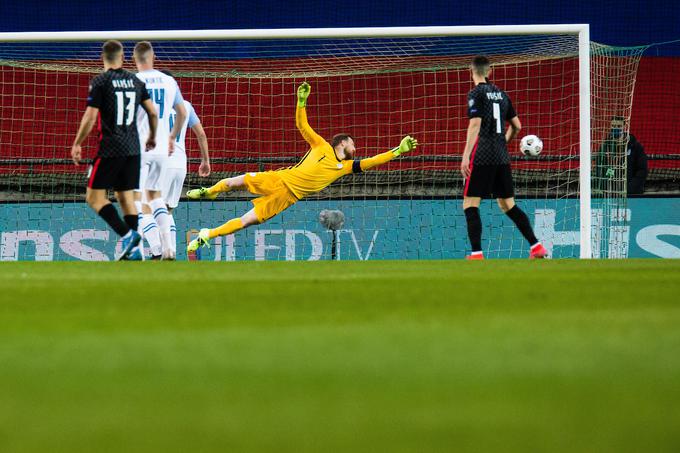 Jan Oblak je imel presenetljivo malo dela. Kar ga je imel, je opravil z odliko. | Foto: Grega Valančič / Sportida