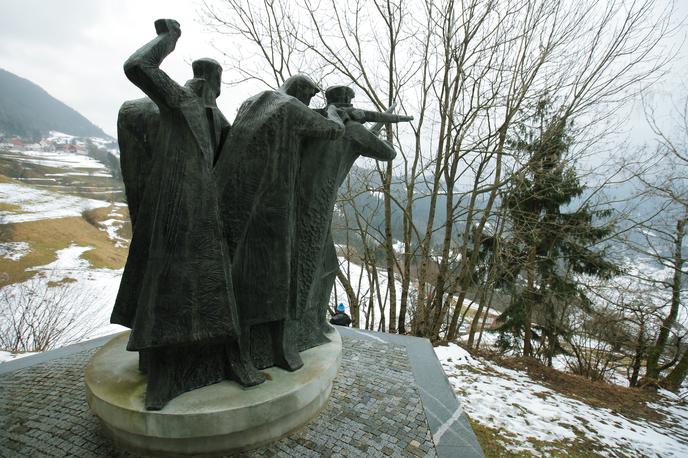 Spomenik padlim v dražgoški bitki | Foto STA