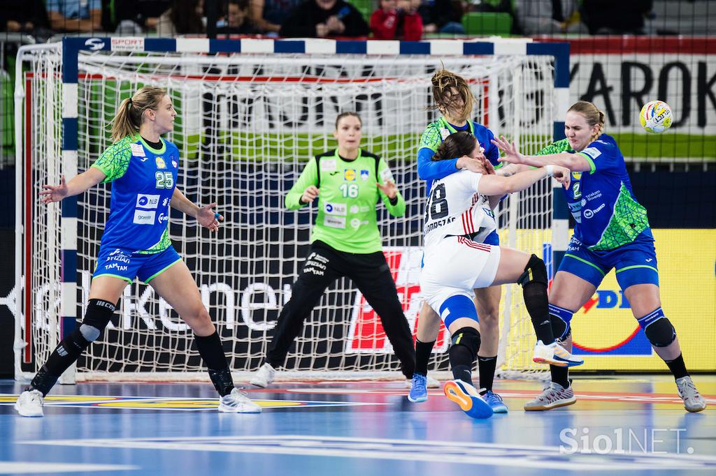 EHF Euro2022: Slovenija - Madžarska, slovenska ženska rokometna reprezentanca