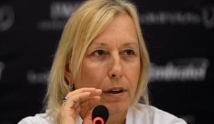 Navratilova neposredna: Nemogoče je ločiti šport od politike