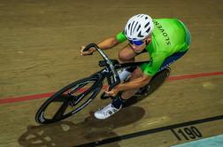 16-letni Žak Eržen do prve slovenske medalje na velodromu