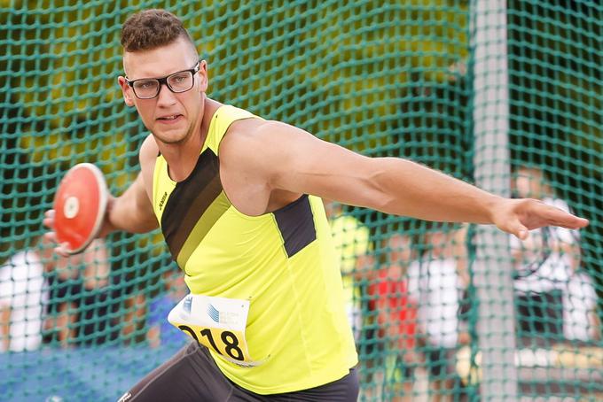 Kristjan Čeh premočno vodi v moški konkurenci. | Foto: Peter Kastelic/AZS