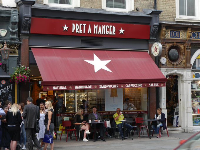 Pret a Manger | Foto: Thomas Hilmes/Wikimedia Commons