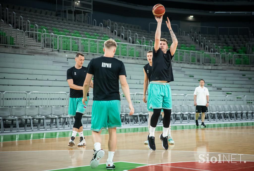 trening Slovenija Dončić