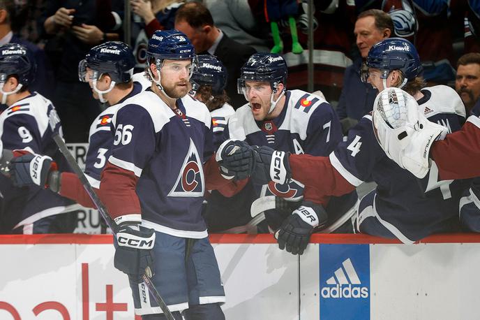 Colorado Avalanche | Hokejisti Colorada so na gostovanju s 4:3 premagal Nashville Predators in si s tem zagotovil prvo mesto v centralni skupini.  | Foto Guliverimage